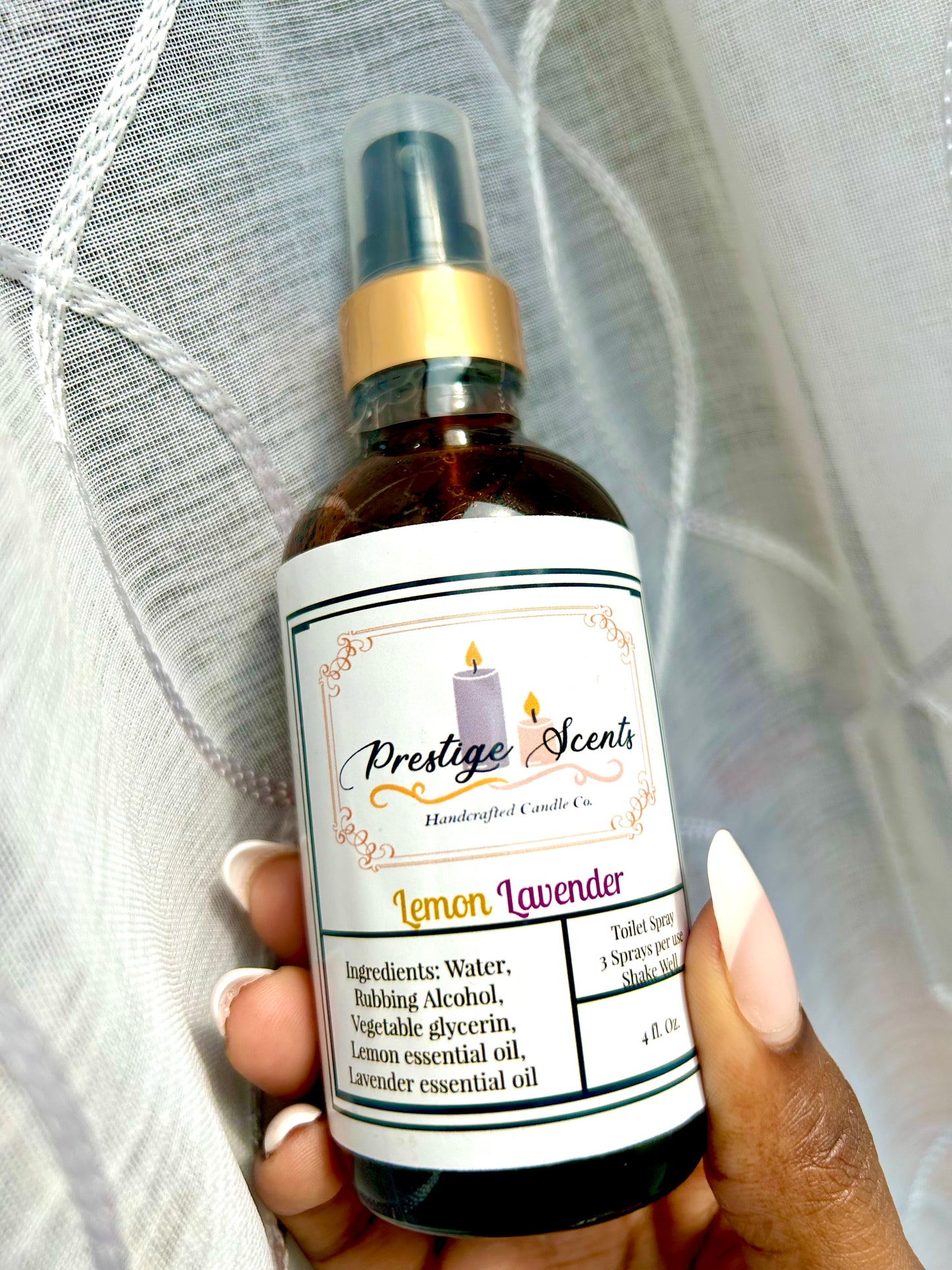 Lemon Lavender Toilet Spray