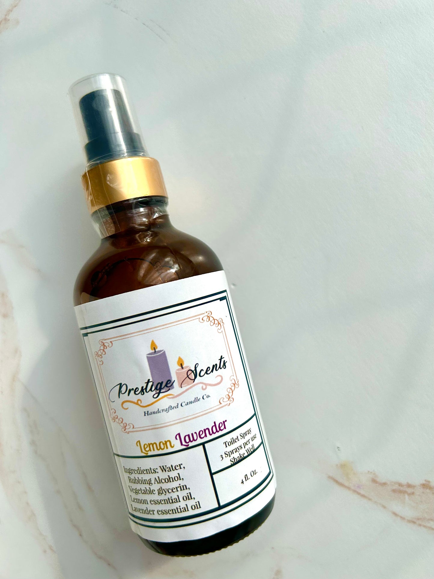 Lemon Lavender Toilet Spray