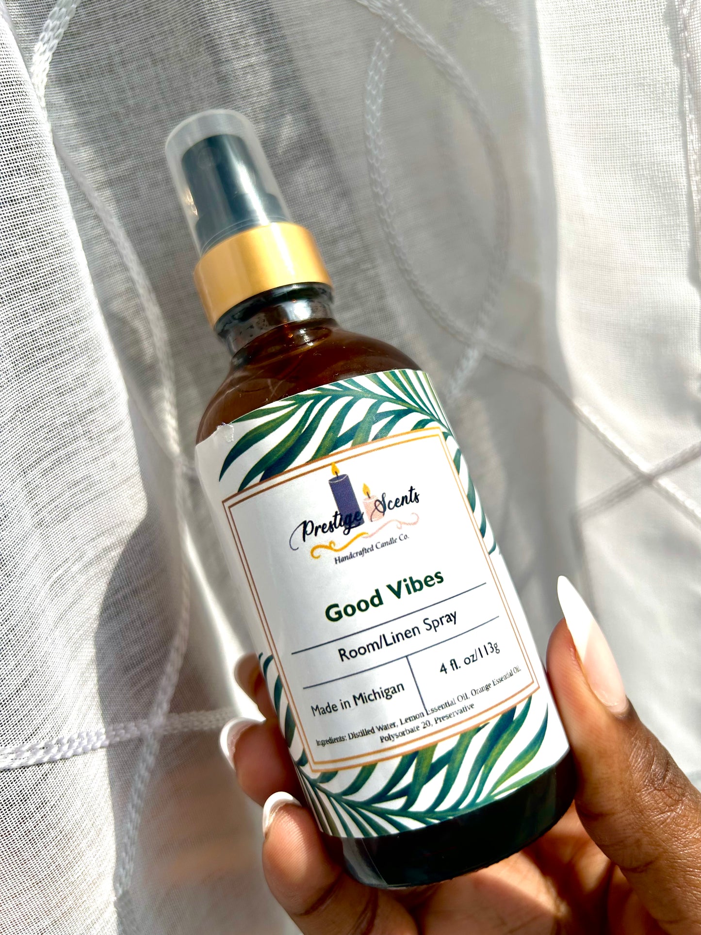 Good Vibes Linen Spray