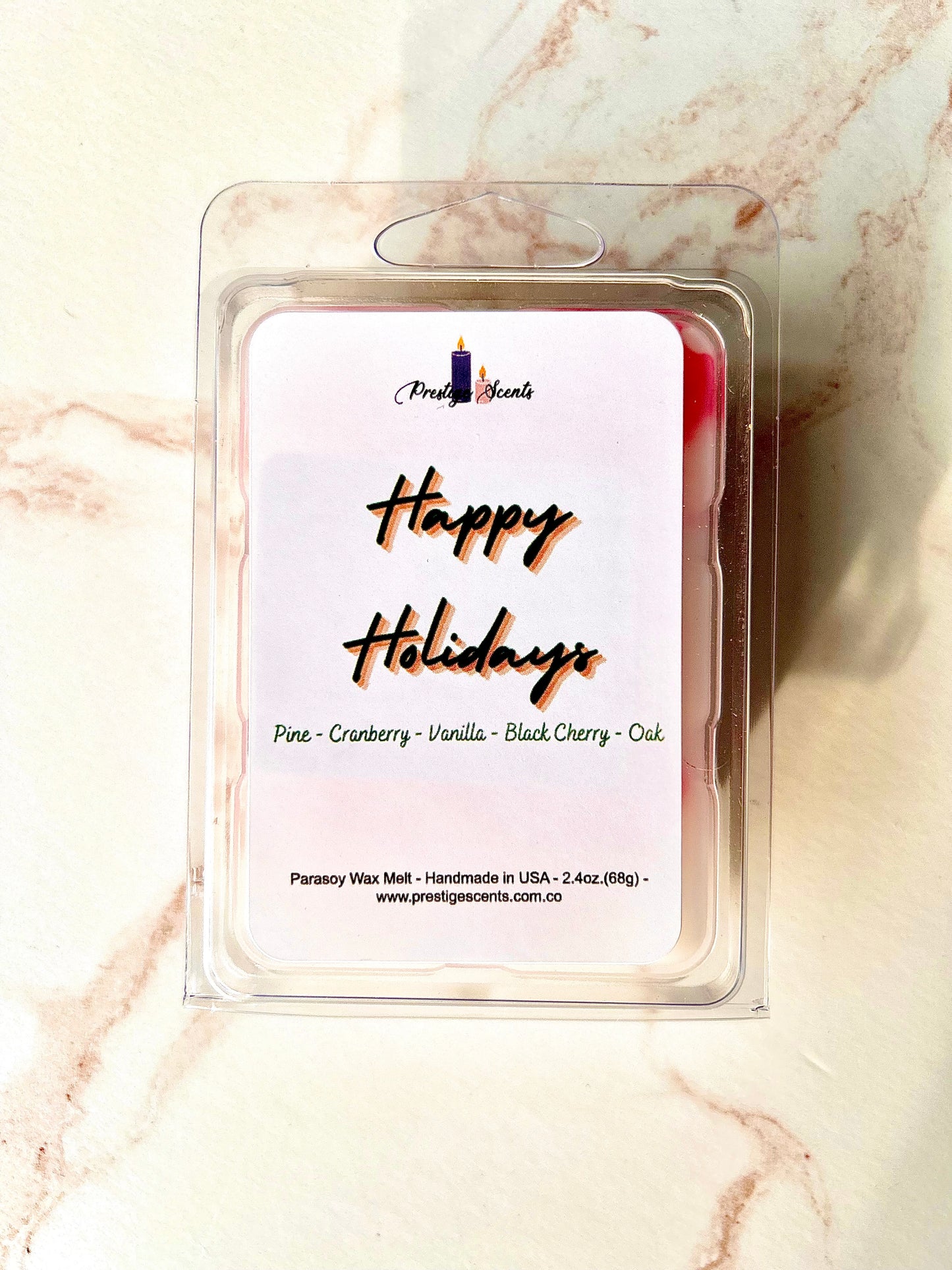 Happy Holidays Wax Melt