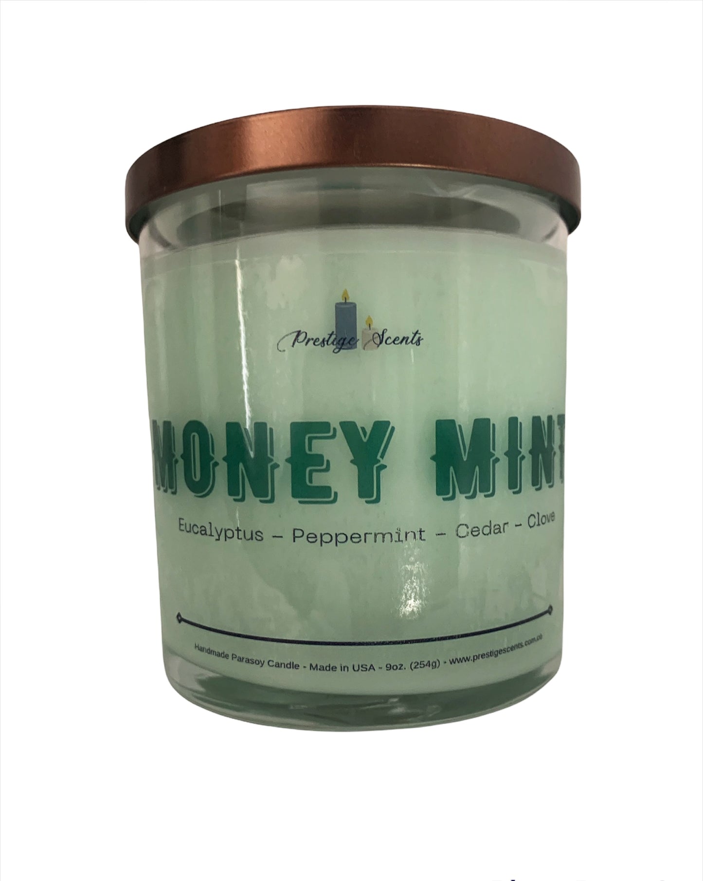 Money Mint Candle