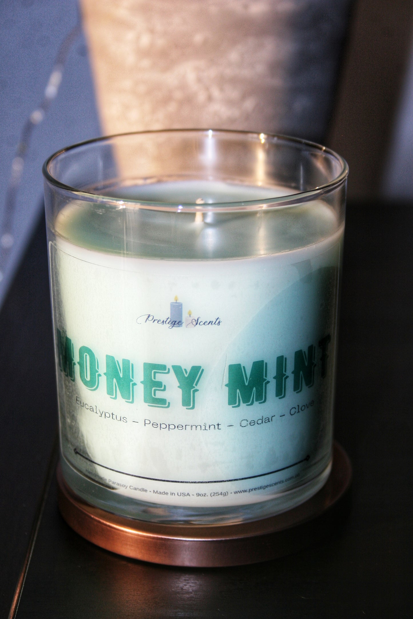 Money Mint Candle