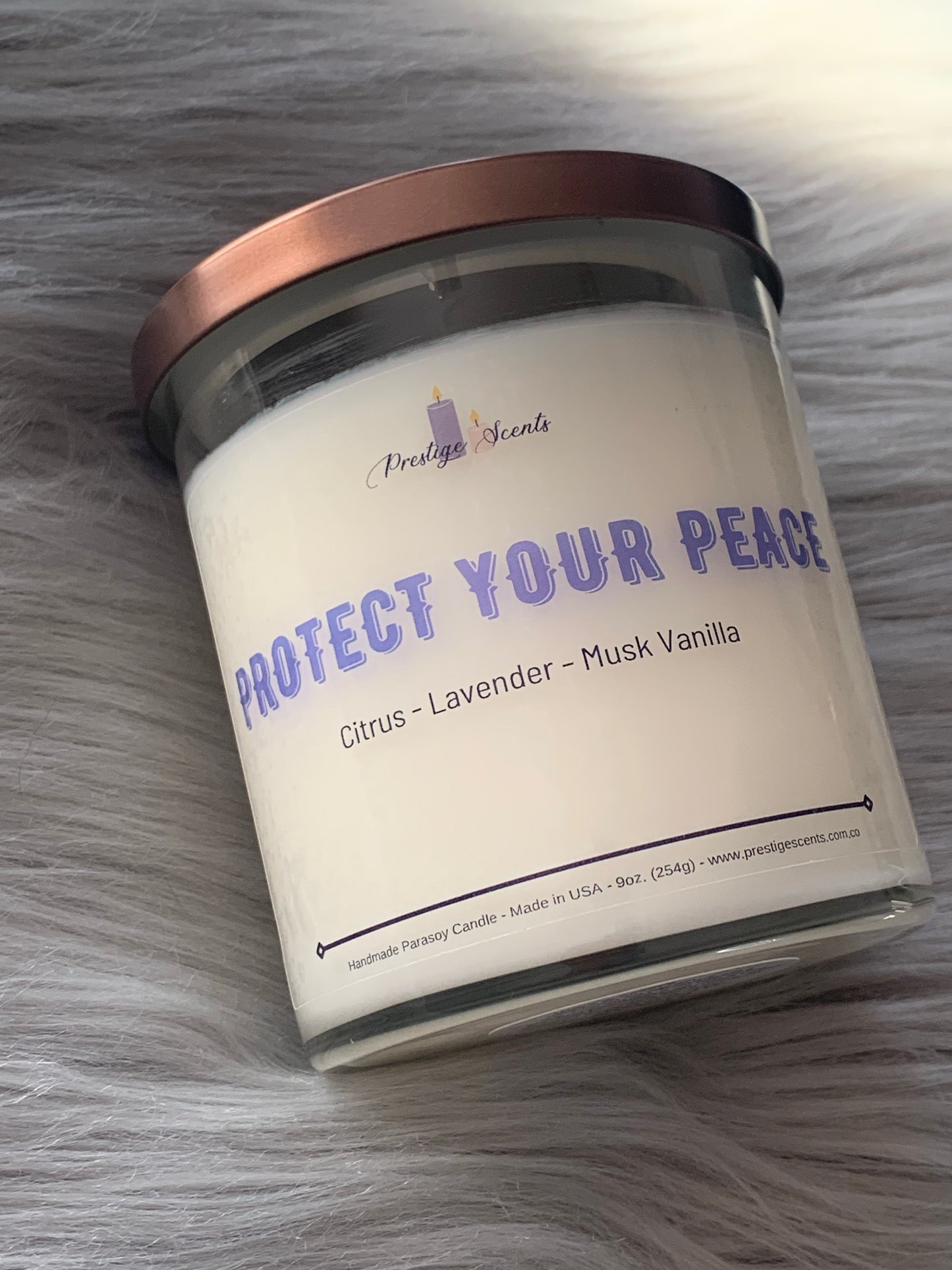 Protect Your Peace Candle