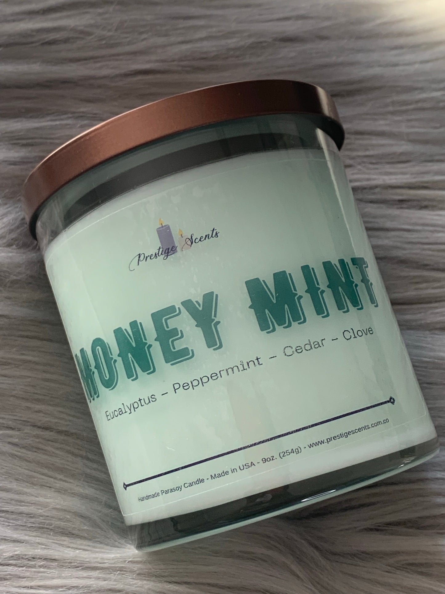 Money Mint Candle