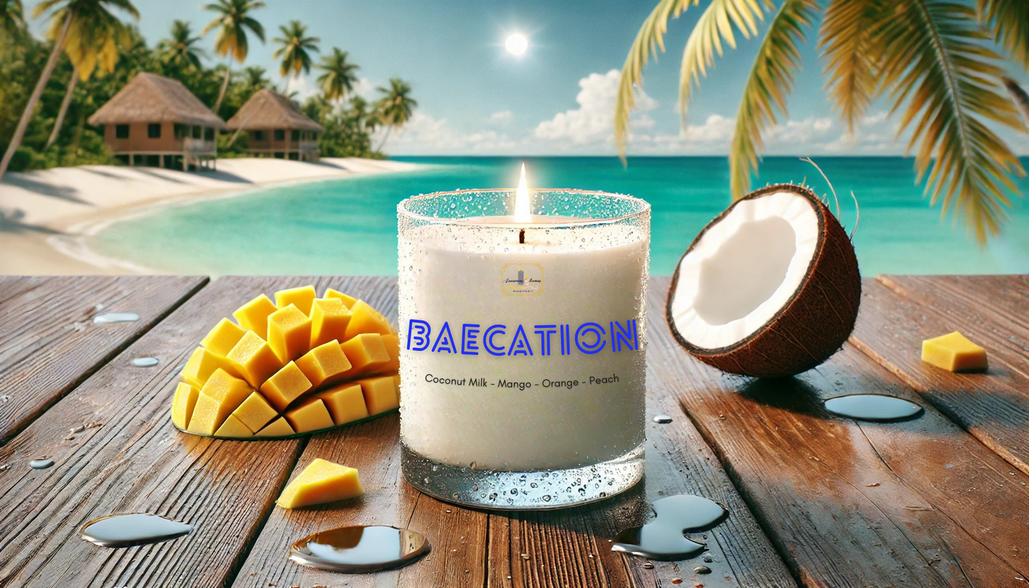 Baecation Candle